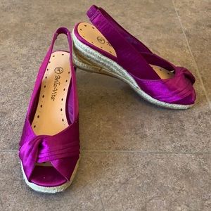Bella-Vita purple espadrilles